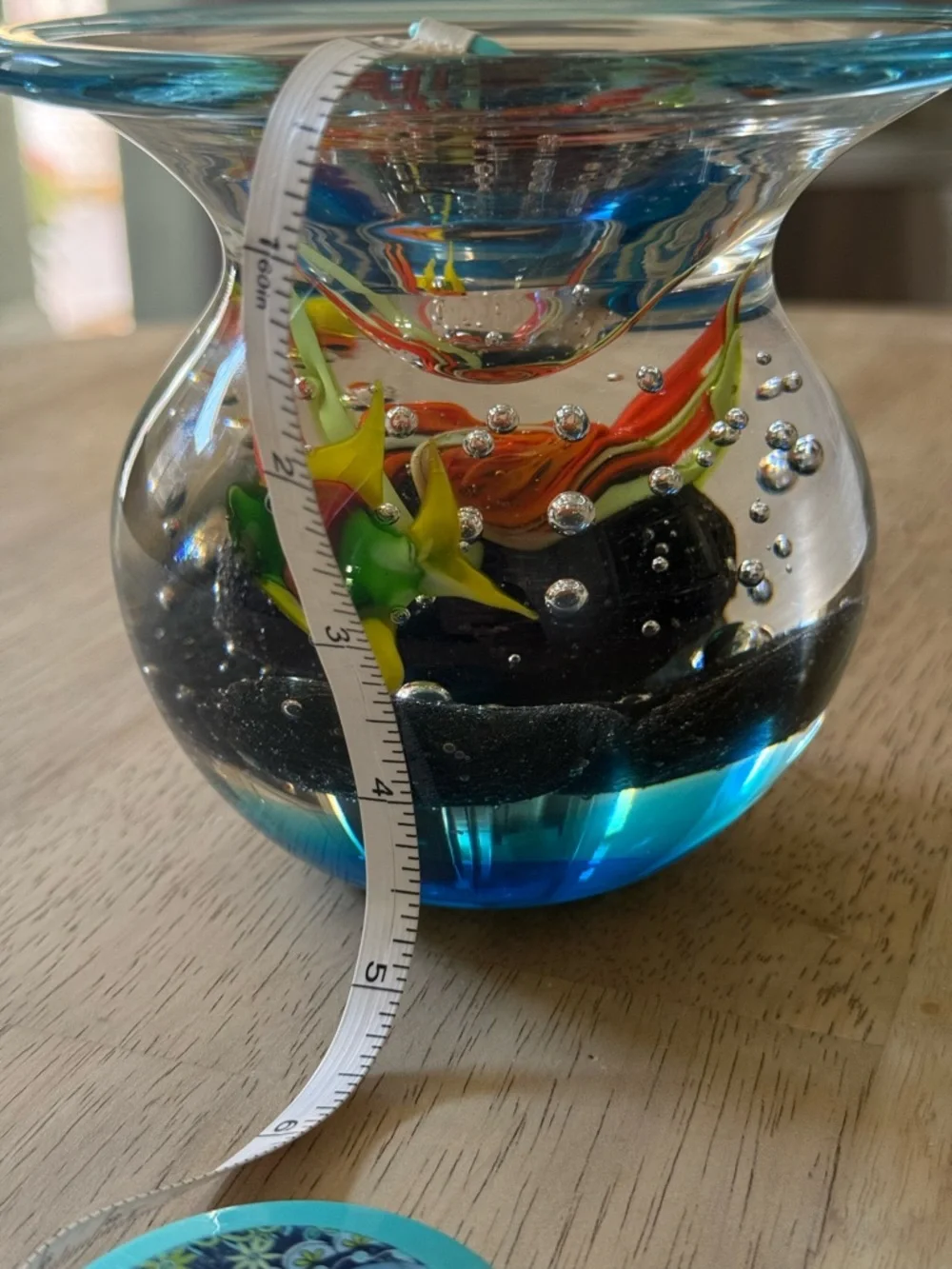 VINTAGE MURANO ITALY AQUARIUM FISH BOWL ART GLASS Glass Decorative Aquarium
